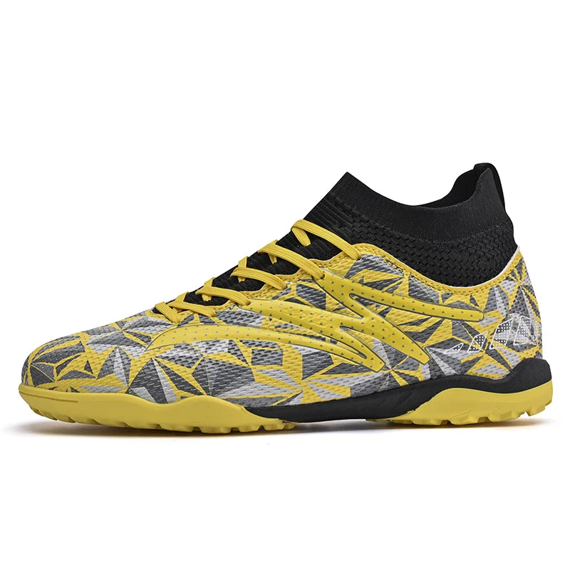 Chaussures de football pour homme, respirantes, d'entraînement, crampons, sport, plein air, TF, futsal, match, gazon synthétique, gazon naturel, drop shipping