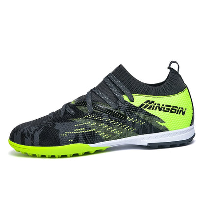 Turf voetbalschoenen Professionele voetbalschoenen voor heren Ademende mesh Jeugdvoetbalschoenen Antislip herensneakers Society Chuteira