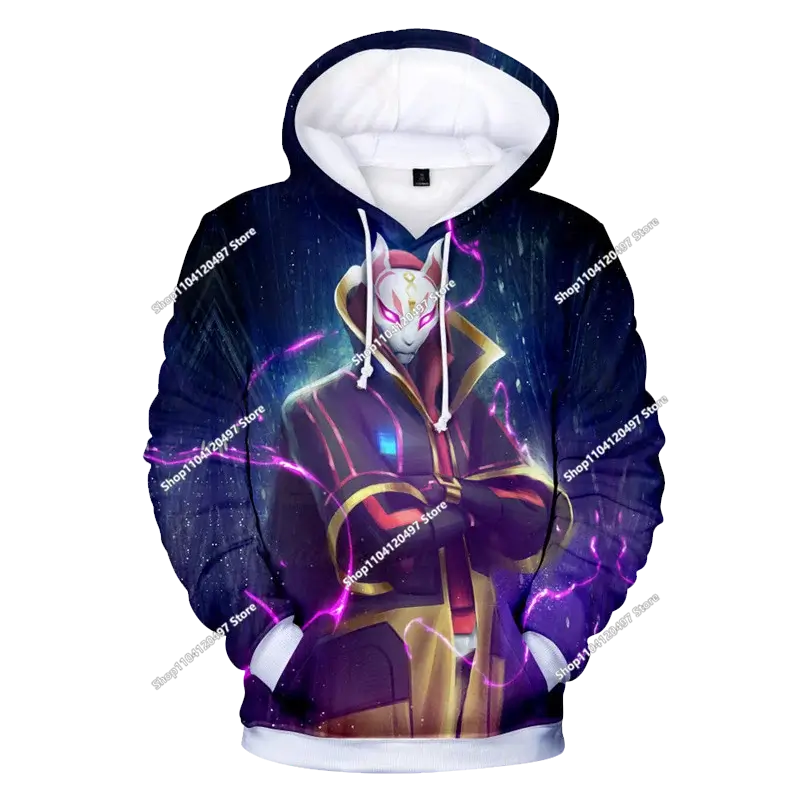 Boys and Girls Hoodies Fortnite Children's Pullover 3D Printed Hoodies Battle Royale Men's Hoodies Autumn Fashion Kids Clothing