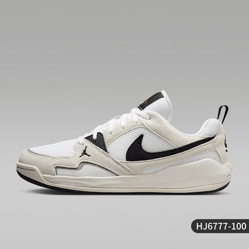 Nike Oficial Genuíno JORDAN Ténis Casuais de Homem em Mesh Respirável e Resistente HJ6777-100
