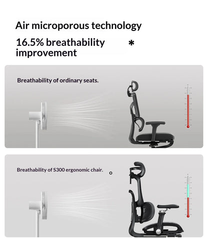 Modern Gaming Chair Racing Style Ergonomic Office Chair with Headrest & Footrest, Comfortable Gamer Desk Chair for Home, Computer Setup and Work