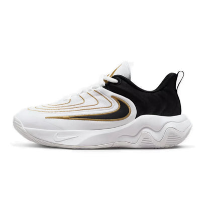 Nike Genuine Nike Nike Fashionable Cushioning Lace-Up Comfortable Basketball Sneakers Fz6734-100