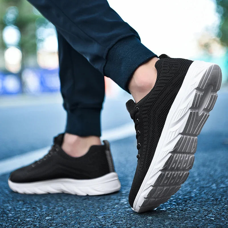 Running Shoes Men Sneakers Fashion Lightweight Trainers Breathable Walking Shoes Comfortable Athletic Sport Shoes for Men
