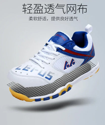 Men Professional Table Tennis Shoes Couple Badminton Shoes Competition Tennis Training Sneakers Men's Sports Shoes Zapatillas