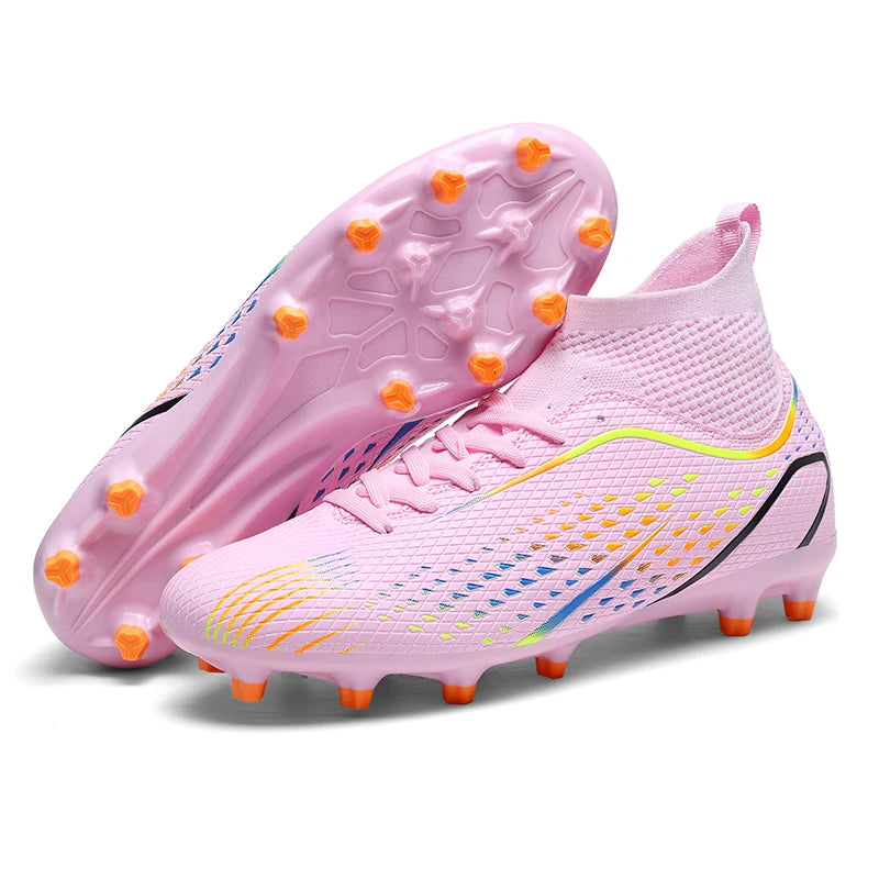 Chaussures de football pour homme - Chaussures de football de haute qualité - Chaussures de futsal unisexe pour femme - Crampons ultralégers professionnels TF/FG - Baskets