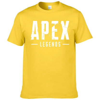 2026 Summer Streetwear T-shirt Men Fashion Casual Clothes Cotton Short Sleeve tshirt Printed Apex Legends T Shirt Harajuku Top