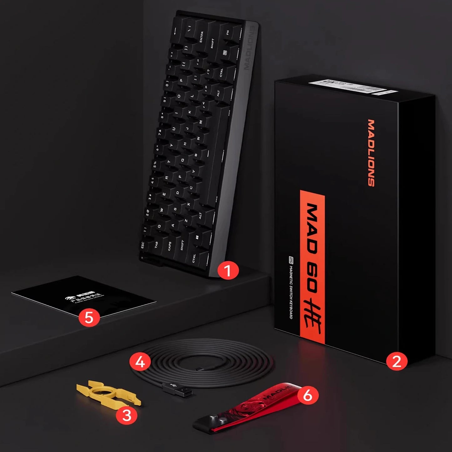 In Stock Mad60 Mad68 HE Mechanical Keyboard Magnetic Switch Customized RGB Gaming 8k Specialized Gaming Keyboards