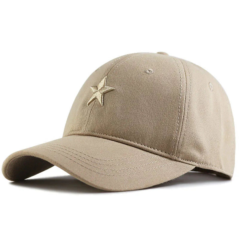 Baseballová čepice Big Head Plus Size, 100 % bavlna, vhodná pro muže i ženy, nastavitelná, čepice typu „dad hat“, nadměrná velikost 58–60 cm, 61–65 cm