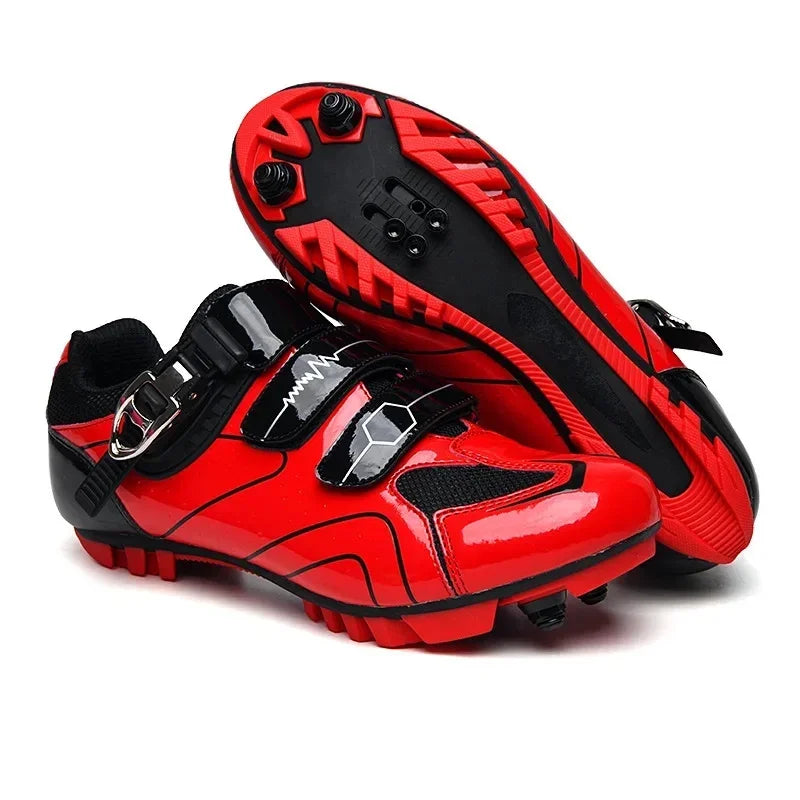 Unisex fietsschoenen met harde zool – 4-seizoenen racefietsschoenen met klikpedalen voor MTB en buitensporten
