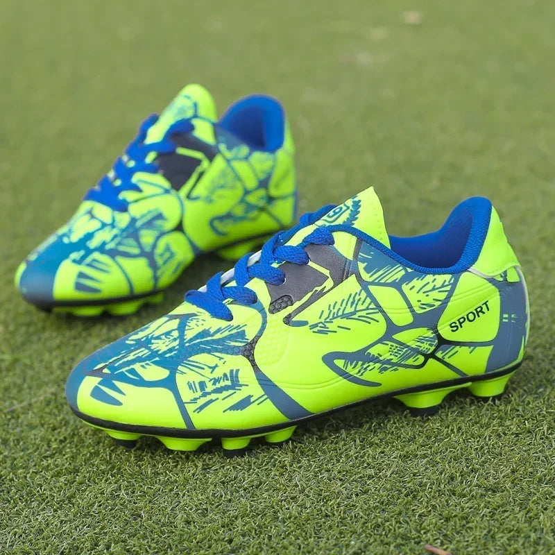 New Men Kids Soccer Shoes Non-Slip Grass Football Boots Boys Cleats Adult Professional Ultralight Training Shoes Drop Shipping