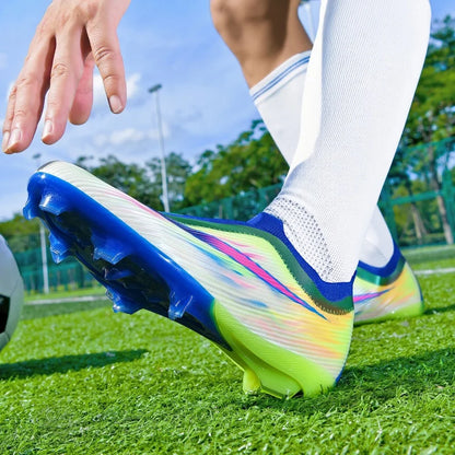 Chaussures de football de qualité pour hommes, chaussures de football pour garçons, bottes de football pour enfants, baskets de football unisexes.