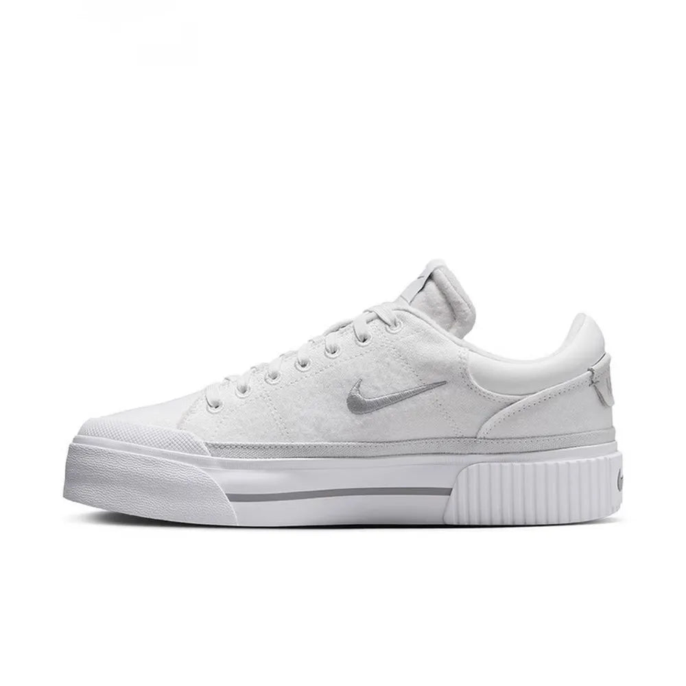 Nike Court Legacy Lift – höjdhöjande suldesign, bekväm halksäker dämpning, slitstarka sportskor FZ2606-100