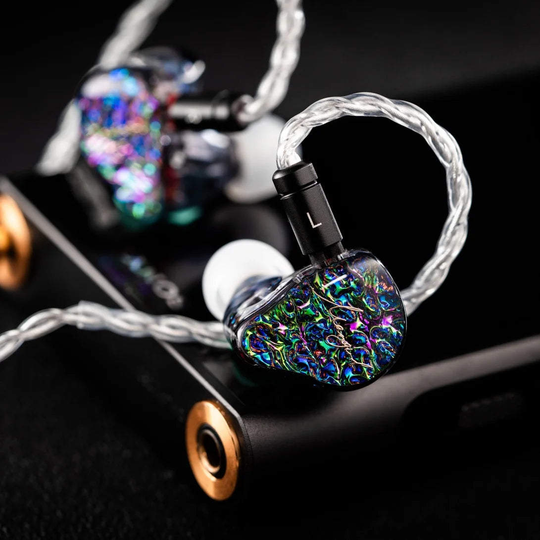 XENNS Mangird Top Pro 10 Driver Hybrid IEM Earphones – Premium Audiophile Wired In-Ear Monitors with Interchangeable Cable Connectors