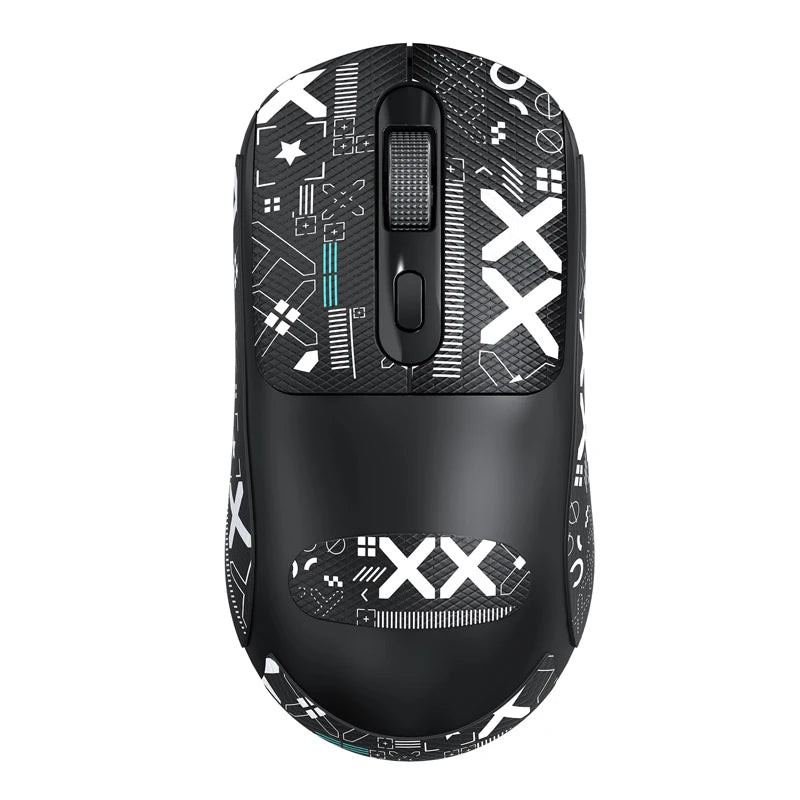 Mouse da gaming wireless Warvank X8 500 mAh ricaricabile TYPE-C, mouse da ufficio adatto a laptop e computer desktop