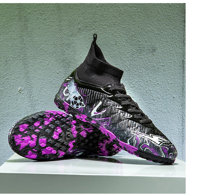 Professionella fotbollsskor för män, halkfria fotbollsskor, unisex, andningsbara, futsal, sport, nya fotbollsskor, dropshipping, ultralätta