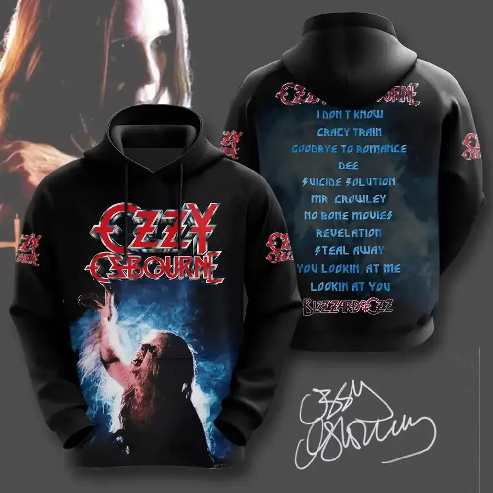 Men's Hoodie New Rock Ozzy Osbourne Band 3d Print Hoodies Men Women Fashion Street Hoodie Sweatshirt Women Coat Hip Hop Sudadera, produit gaming premium Fraquane, équipement gamer