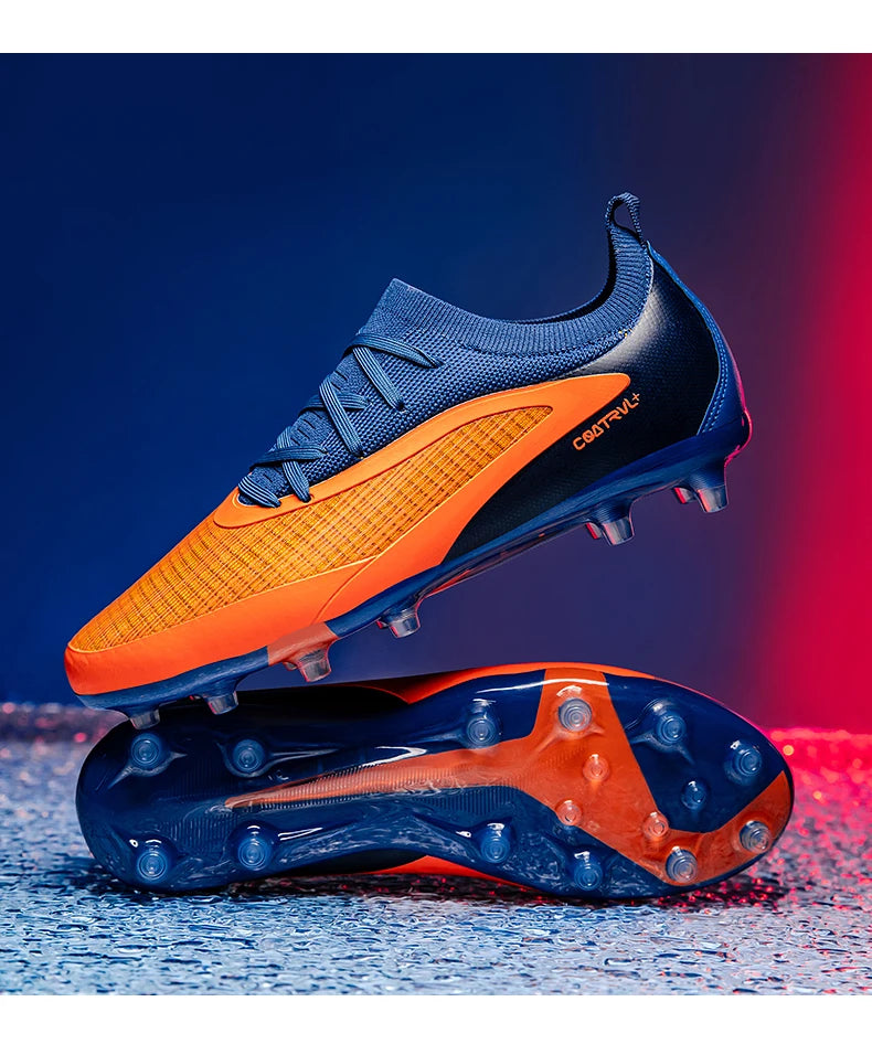 Men New TF Football Boots Sneakers Professional Society Casual Male Soccer Shoes Futsal High Quality Football Shoes Training