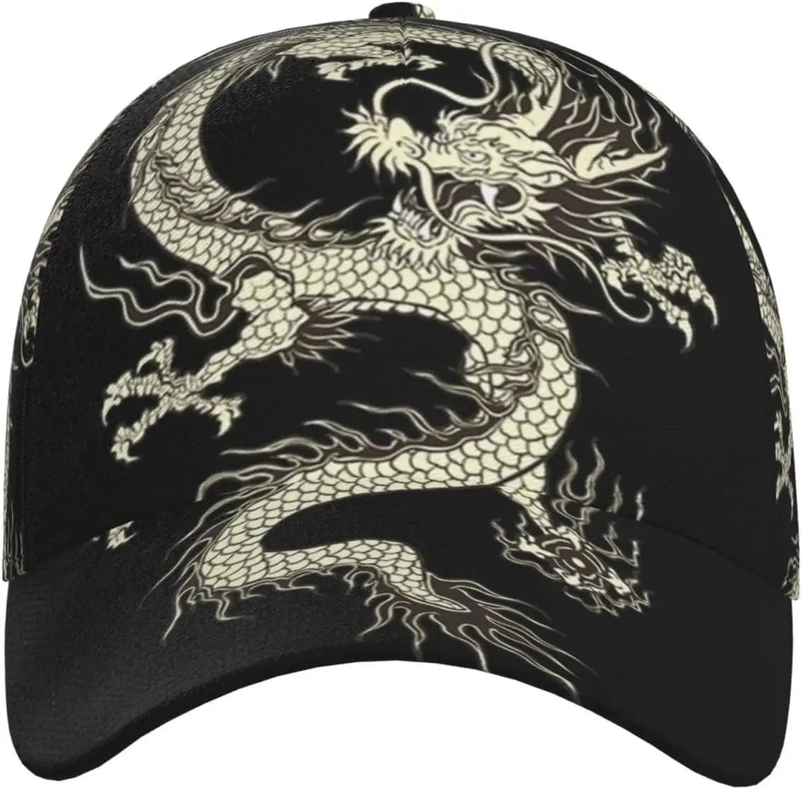 Czapka z daszkiem Dragon Snapback – męskie czapki baseballowe, męskie czapki przeciwsłoneczne, regulowana czapka typu „trucker” dla kobiet i mężczyzn