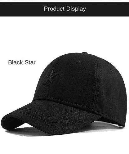 Baseballová čepice Big Head Plus Size, 100 % bavlna, vhodná pro muže i ženy, nastavitelná, čepice typu „dad hat“, nadměrná velikost 58–60 cm, 61–65 cm