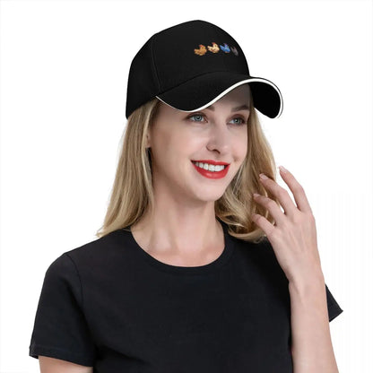 4 Chickens Stardew Valley Baseball Cap Fashion Beach Hat men Hood foam party Hat Hats For Men Women's
