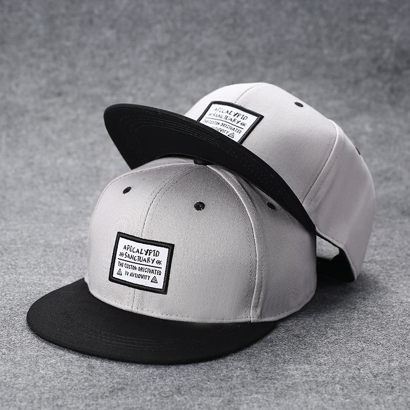 Boné de basebol unissexo com letras bordadas, estilo verão, marca tendência, ajuste traseiro, chapéu hip hop outdoor ajustável para homem e mulher, casual