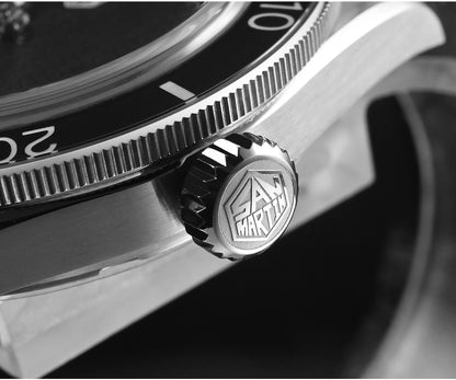 San Martin Official 39mm Guilloche MOP Dial Miyota 90S5 Sport Watch Automatic Mechanical Sapphire Bezel 20 ATM Luminous SN0151