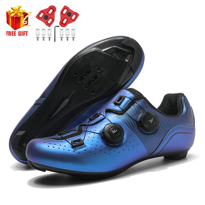 2025 New Arrival Professional Cycling Shoes Racing Road Bike SPD Cleat Shoes Ultralight Self-Locking MTB Bicycle Sneakers Unisex
