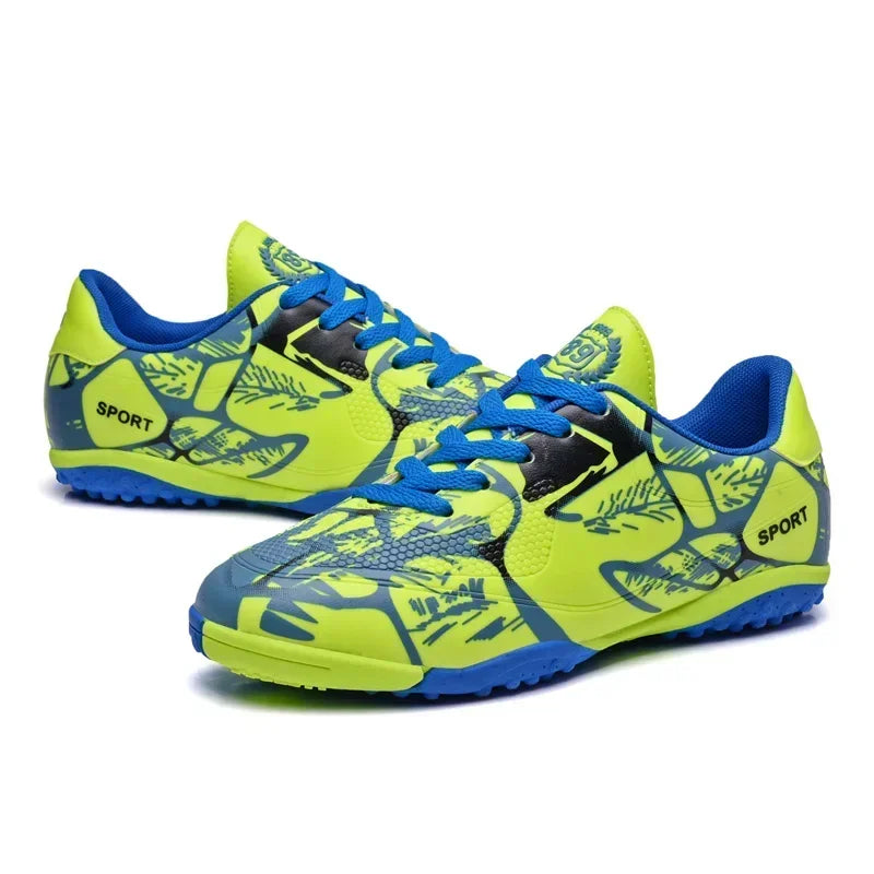New Men Kids Soccer Shoes Non-Slip Grass Football Boots Boys Cleats Adult Professional Ultralight Training Shoes Drop Shipping