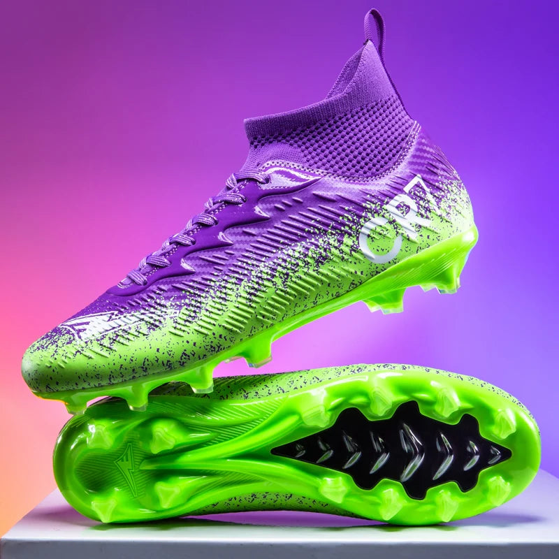 Chaussures de football pour adultes à succès cet automne, amortissantes, souples et stables, chaussures de sport à rebond, légères et dotées de crampons