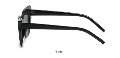 Módní sluneční brýle Cat Eye pro ženy, vintage sluneční brýle, dámské brýle s rámem Cateye, zrcadlové, retro, luxusní, cestovní, s přechodem barev, Oculos De Sol