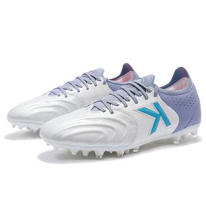 Chaussures de football Kelme en cuir de kangourou Mg - Chaussures de sport professionnelles pour le football - Chaussures de football d'extérieur antidérapantes