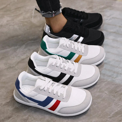 Tenis De Hombre Wide Toe Box Barefoot Shoes Minimalist Breathable Comfortable Outdoor Walking Shoe Sports Casual Blue Shoes 2025