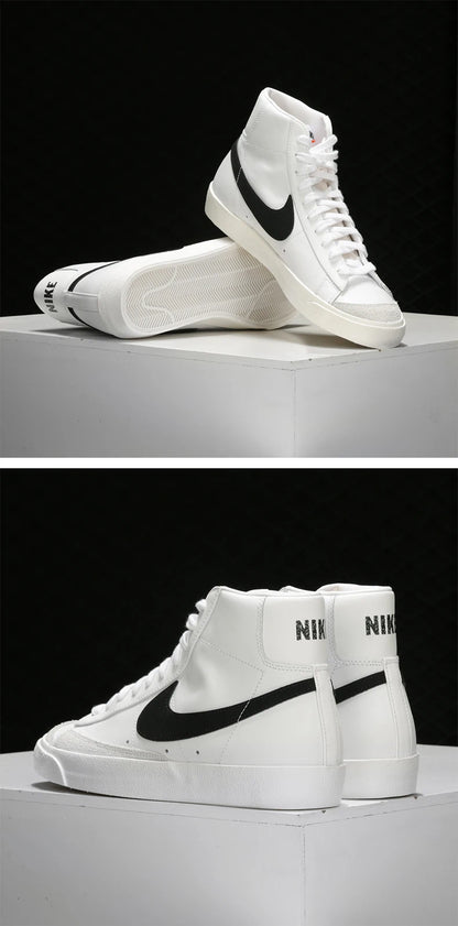 Oryginalne, autentyczne męskie i damskie wygodne trampki Nike BLAZER MID '77 BQ6806-100