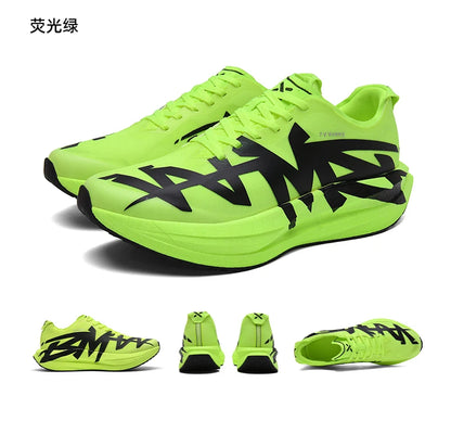 Sports Shoes for Men, Casual Running Shoes, Unisex Jogging Shoes, Popcorn Outsole, Lightweight Breathable Sports Shoes, Women's Non-Slip Shock-Absorbing Athletic Running Shoes 34-44