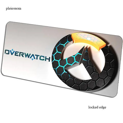 „Overwatch“ pelės kilimėlis su HD spauda, žaidimų pelės kilimėlis, 900x400x3mm, gamerio kompiuterio stalo kilimėlis, pigiausias nešiojamojo kompiuterio pelės kilimėlis PC