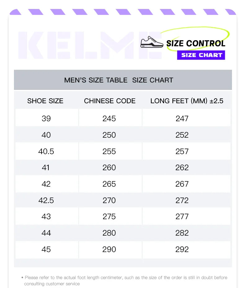 Chaussures de football Kelme en cuir de kangourou Mg - Chaussures de sport professionnelles pour le football - Chaussures de football d'extérieur antidérapantes