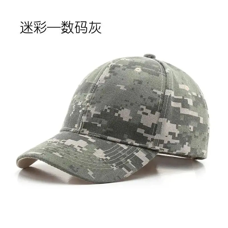 New Tactical Military Baseball Caps Camouflage Army Soldier Combat Paintball Men Women Outdoor Sport Adjustable Sun Hats