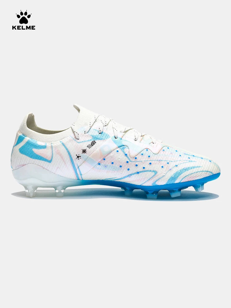 Chaussures de football Kelme pour homme, Ag/fg, crampons mixtes, adulte, professionnelles, pour gazon artificiel, chaussures de compétition et d'entraînement quotidien