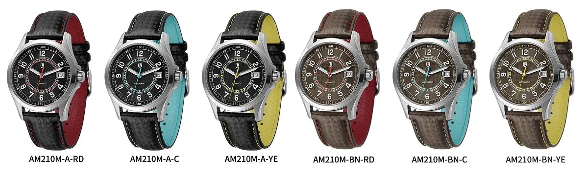 BERNY Automatic Mechanical Watches for Men 38mm Super Luminous PT5000 ST2130 High Precision Luxury Sapphire Wristwatch Easy Read