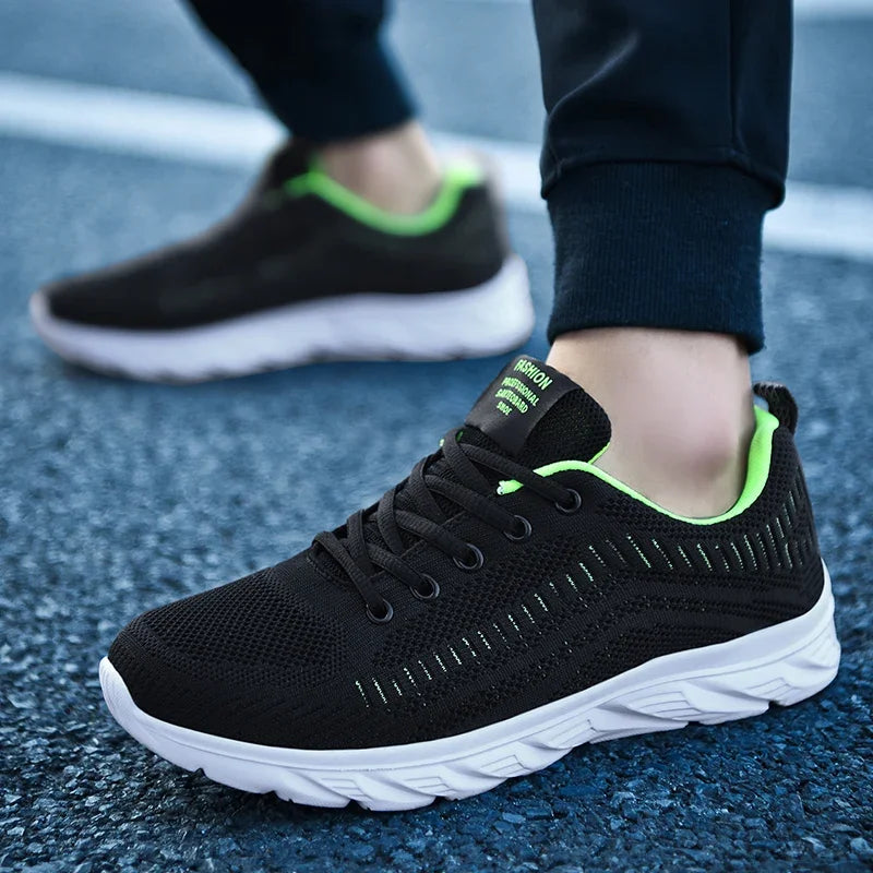 Running Shoes Men Sneakers Fashion Lightweight Trainers Breathable Walking Shoes Comfortable Athletic Sport Shoes for Men