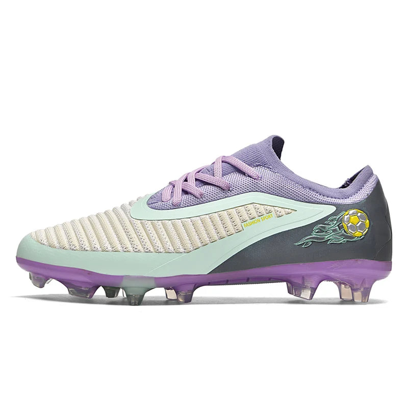 Zapatillas de fútbol profesionales para hombre, nuevas, de alta calidad, rápidas, con tacos para césped artificial, botas profesionales para campo de fútbol, zapatilla baja
