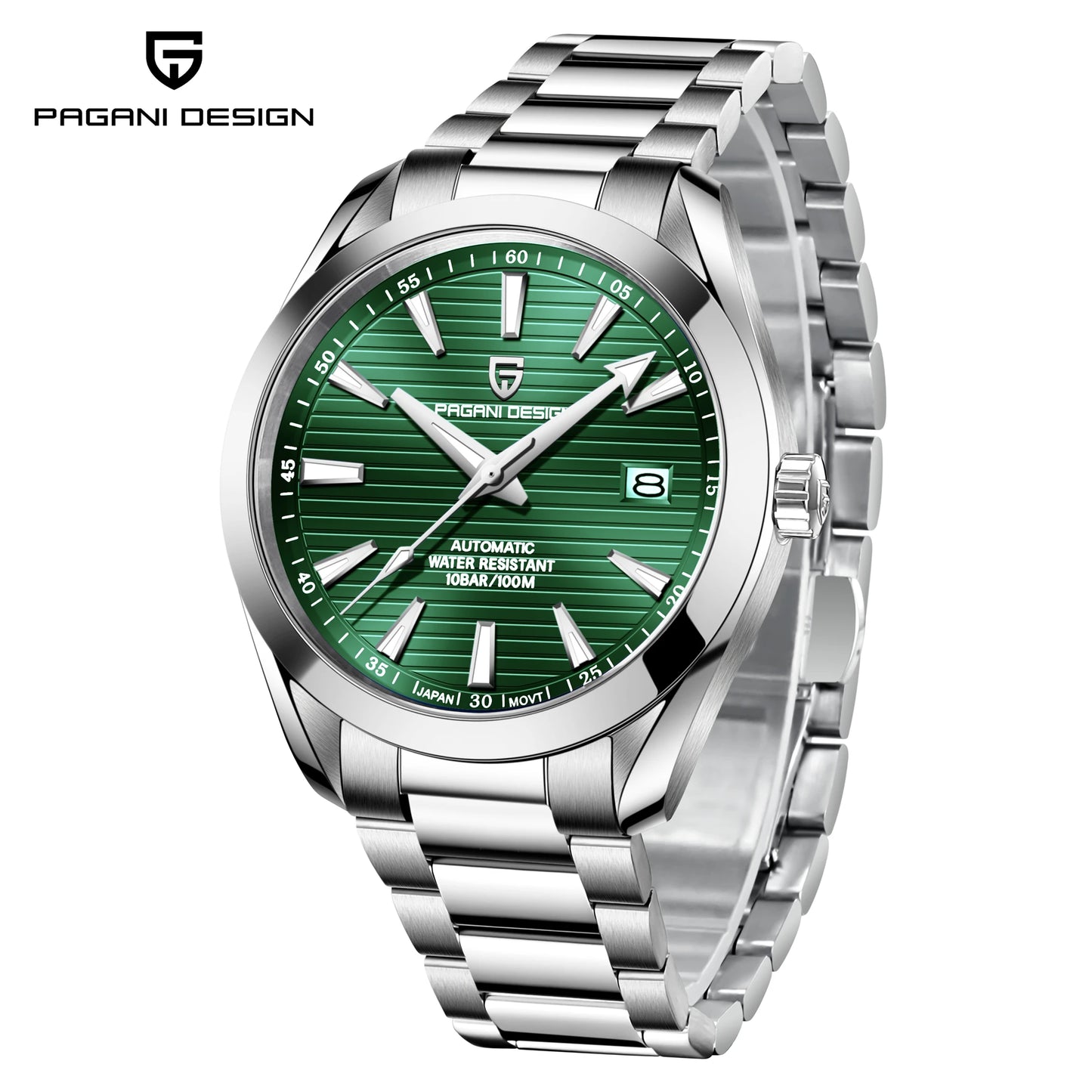 PAGANI DESIGN A150 40MM Men's Mechanical Watch Luxury Sapphire Glass Men's Automatic Watch 100M Waterproof Reloj Hombre