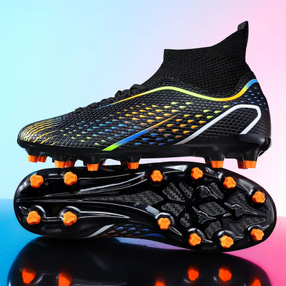 Chaussures de football pour homme - Chaussures de football de haute qualité - Chaussures de futsal unisexe pour femme - Crampons ultralégers professionnels TF/FG - Baskets