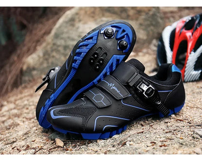 Unisex fietsschoenen met harde zool – 4-seizoenen racefietsschoenen met klikpedalen voor MTB en buitensporten