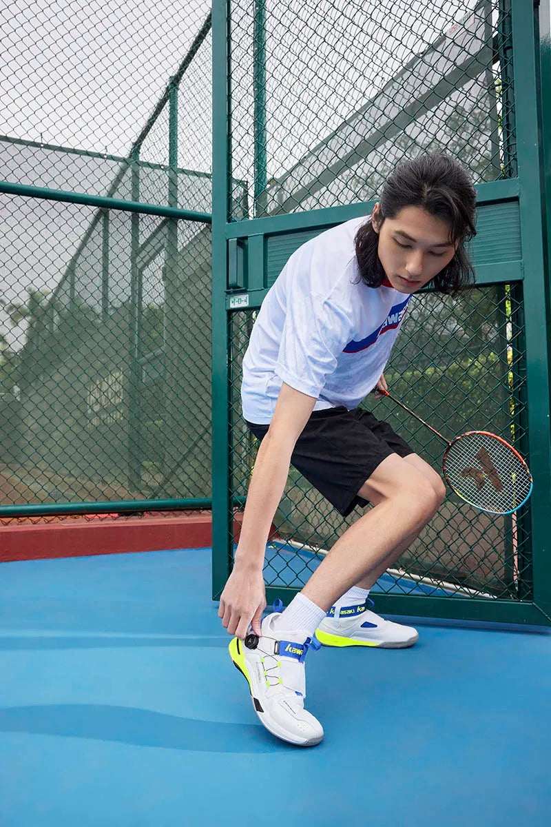 Kawasaki King Series 2.0 Professionelle Badmintonschuhe für Damen und Herren, verdrehsicher, Sportschuhe, Original-Tennisschuhe für Herren, Sneaker A3311
