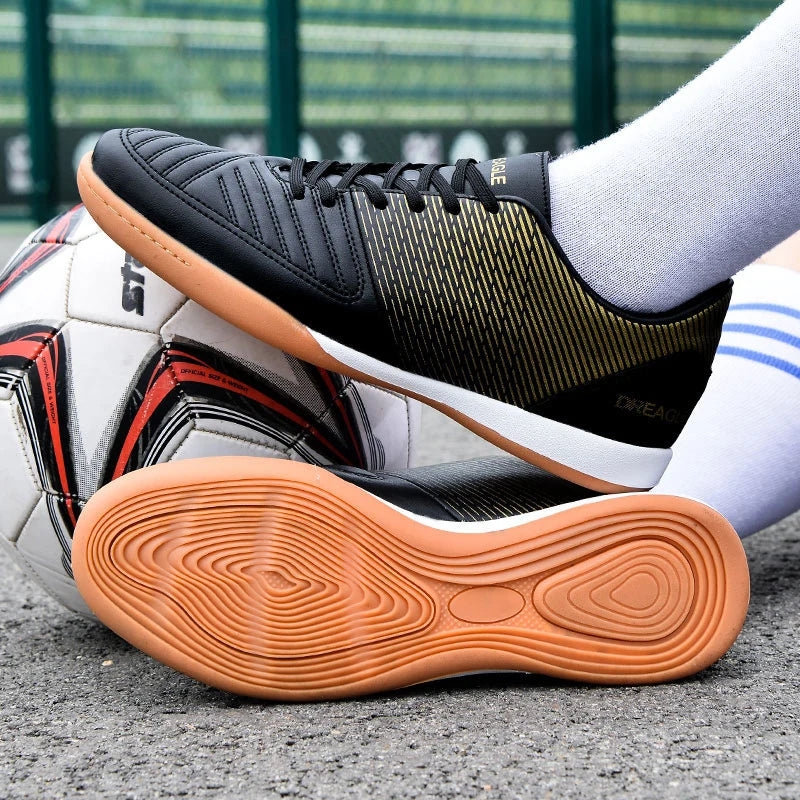 Chaussures de futsal pour homme - Chaussures de futsal professionnelles - Chaussures de football antidérapantes pour homme - Chaussures de football d'origine pour terrain dur - Chuteira Society Futebol