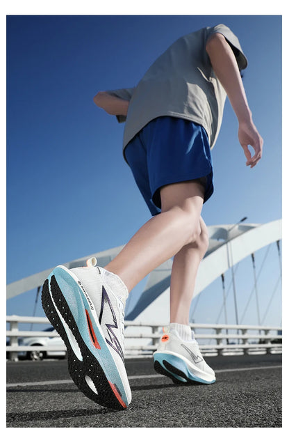 2026 Running Shoes Carbon Board Marathon Men Sports Breathable Lightweight Women's Comfy Athletic Antiskid Sneakers Casual New