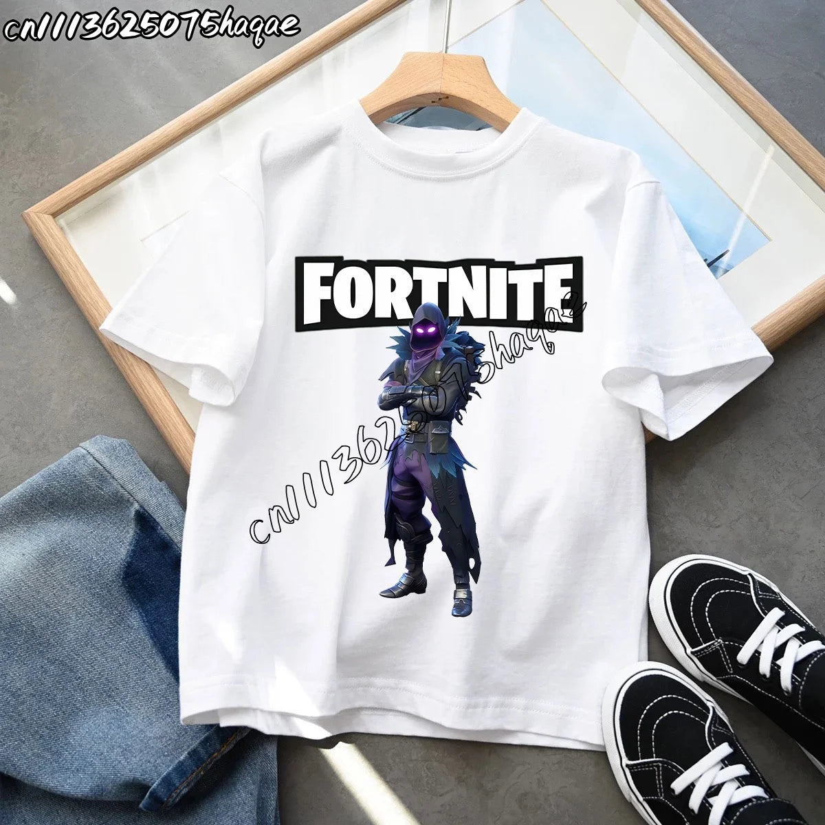 Summer New Fortnites Children T-shirts Cartoon Figure Graphic T-shirt Casual Sports Short Sleeves Sports Tops Kids Boys Clothing