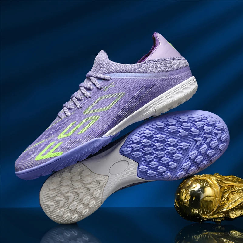 Neue Herren-Fußballschuhe, rutschfeste Indoor-Futsal-Fußballschuhe, Match-Rasenstollen, hochwertige Sneaker, Bestseller, High-Top, Outdoor