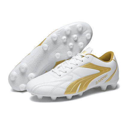 Chaussures de football professionnelles pour hommes – Baskets de football pour adultes – Futsal en salle – Ultralégères – Antidérapantes – Résistantes à l’usure – Bottes de sport